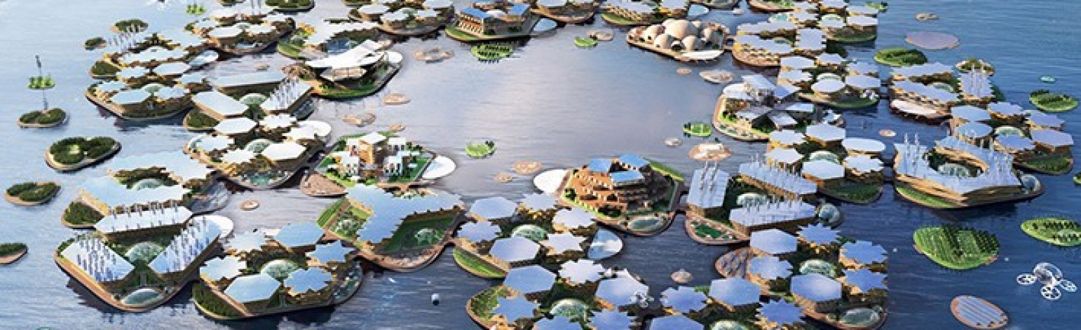 Living Spaces on the Sea and Water: Innovative Approaches in Combating Climate Change