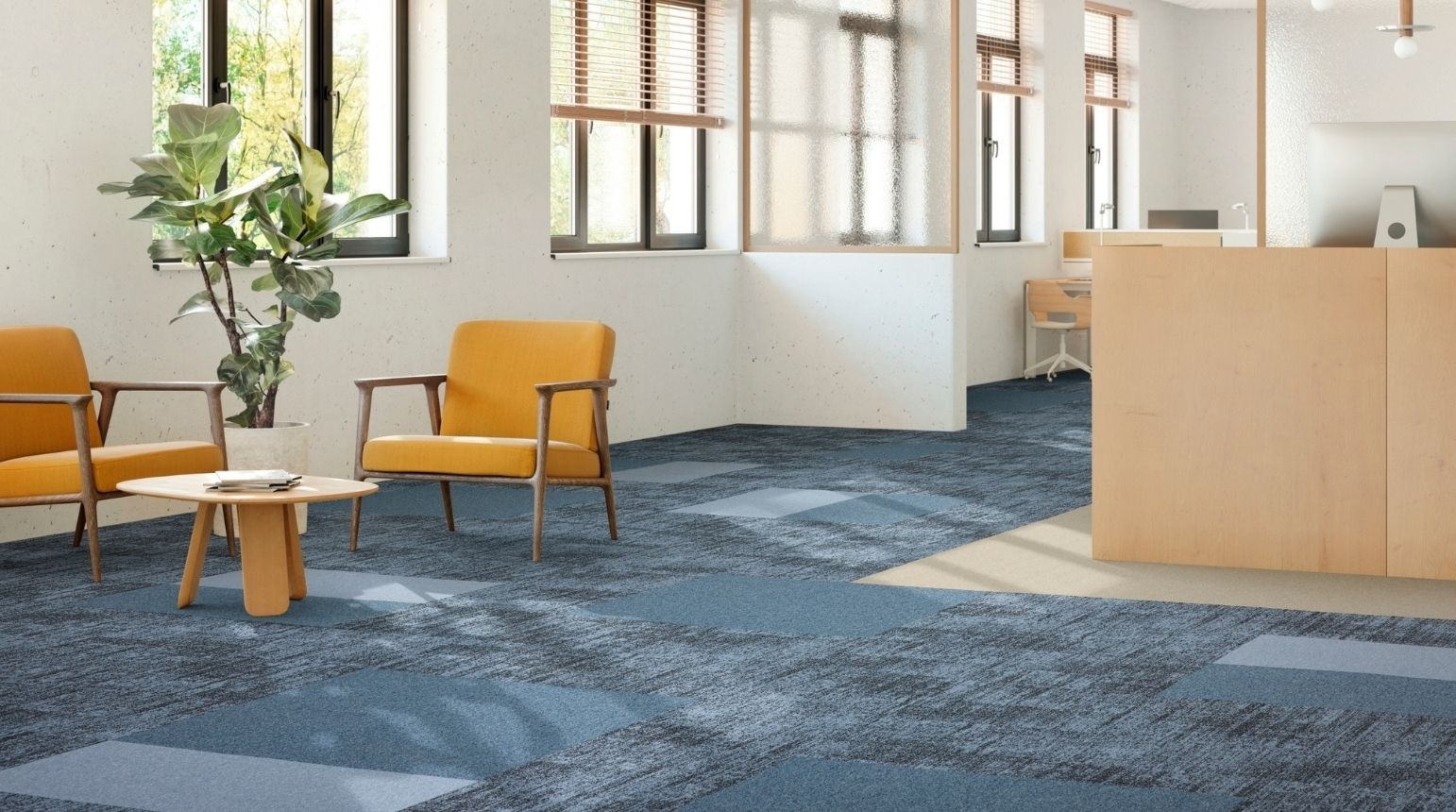 IVC Commercial’s new carpet tile collection: Light Art!